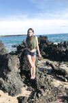 Skinny teen Kyler Quinn flashes her intimate parts in a public compilation