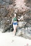 Skinny teen Kyler Quinn flashes her intimate parts in a public compilation